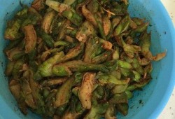 爆料炸菜腌制方法视频