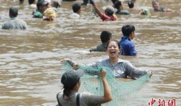 抓鱼摸虾爆料视频,渔村生活趣味盎然