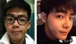 男网红整容脸吃瓜,吃瓜群众围观“变脸”奇观